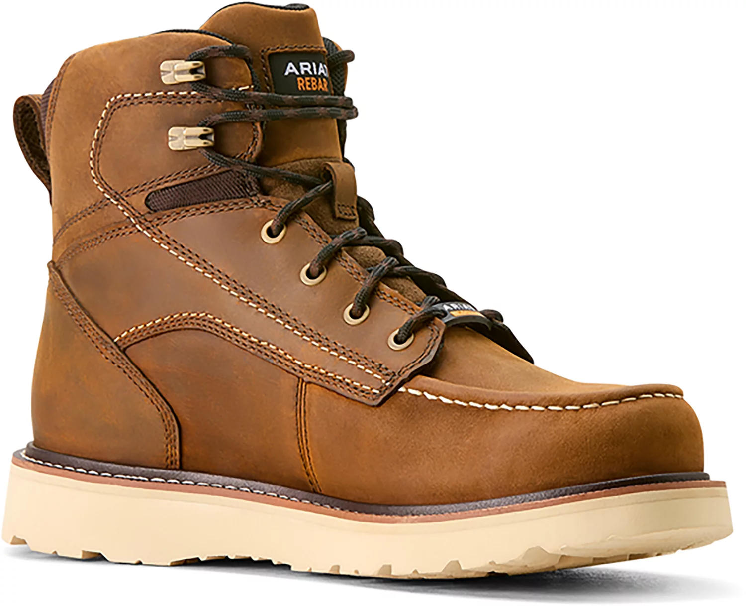 Ariat Rebar Wedge Moc Toe leather work boot