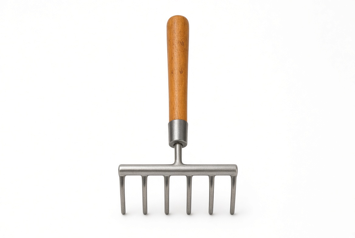 Short hand rake