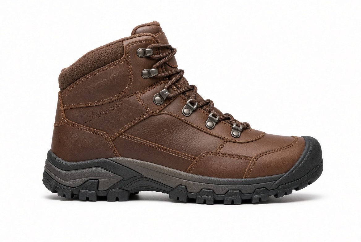 Leather mid hiking boot, the comfort pick