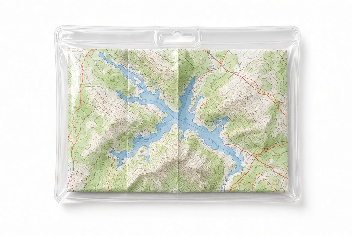 Waterproof map case